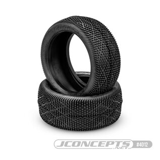 J Concepts JCO4012-02 Green Super Soft Recon 1/8 Truggy Tires (2)