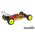 J Concepts JCO0318L S2-TLR 22 4.0 Clear Body w/ Aerowing, Lightweight