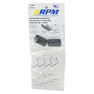 RPM R/C Products RPM70853 Chrome Zoomies Mock Exhaust Headers