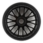 GRP Tyres GRPGTX04-XB1  GRP Tires GT - TO4 Slick Belted Pre-Mounted 1/8 Buggy Tires (Black) (2) (XB1) w/FLEX Wheel