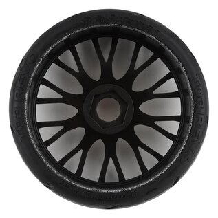 GRPGTX03-XM7  GRP Tires GT - TO3 Revo Belted Pre-Mounted 1/8 Buggy Tires (Black) (2) (XM7) w/FLEX Wheel GTX03XM7