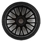 GRPGTX03-XM7  GRP Tires GT - TO3 Revo Belted Pre-Mounted 1/8 Buggy Tires (Black) (2) (XM7) w/FLEX Wheel GTX03XM7