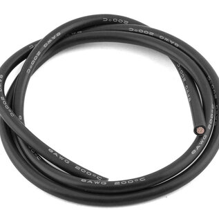 Drag Race Concepts DRC-930.5  DragRace Concepts Silicone Wire (Black) (1 Meter) (8AWG)
