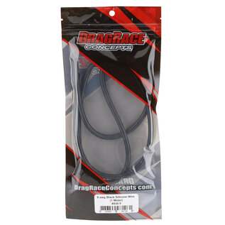 Drag Race Concepts DRC-930.5  DragRace Concepts Silicone Wire (Black) (1 Meter) (8AWG)