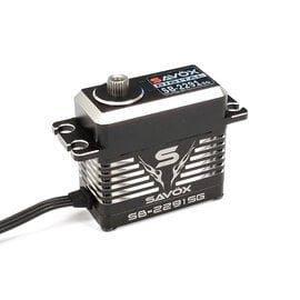 Savox SAVSB2291SG  Monster High Speed Brushless Servo, Black Edition, 0.05sec / 250oz @ 7.4V
