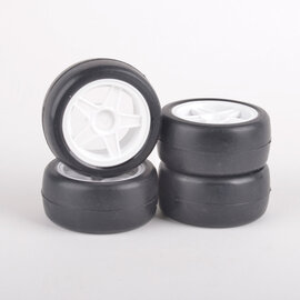 Rush RU0485  Mini Tyres 24 Round Pre-Glued (4) 485
