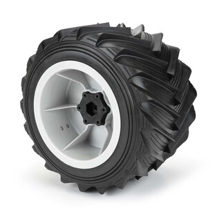 Proline Racing PRO10187-15  1/10 Demolisher MT Tires Mounted 12mm on LMT Gray Wheels (2)