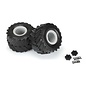 Proline Racing PRO10187-15  1/10 Demolisher MT Tires Mounted 12mm on LMT Gray Wheels (2)