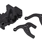 Team Associated ASC91952  RC10B6 FT Laydown Gearbox and Chassis Braces, Carbon
