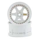 DS Racing DSC-DE-204  Element 6 Spoke Drift Wheels Triple White w/12mm Hex