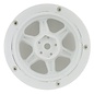 DS Racing DSC-DE-204  Element 6 Spoke Drift Wheels Triple White w/12mm Hex