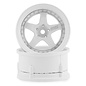 DS Racing DSC-DE-003  Element 5 Spoke Drift Wheels Triple White Silver