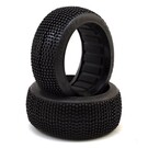 J Concepts JCO3186-R2  Red2 - Long Wear Kosmos 1/8th Buggy Tire (2) 3186R2