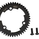 HOT RACING HRAERVT46M01  46 Tooth 1 Steel Spur Gear, for E Revo 2, X-Maxx & XO-1
