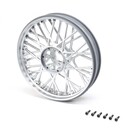 TLR / Team Losi LOS46002  Front Wheel Set, Satin Chrome: Promoto-MX