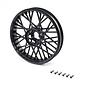TLR / Team Losi LOS46000  Front Wheel Set, Black: PM-MX