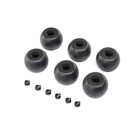 TLR / Team Losi LOS264003  Lean Bar Wheels & Stops (6): Promoto-MX
