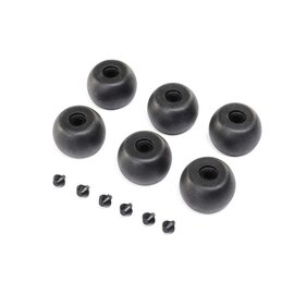 TLR / Team Losi LOS264003  Lean Bar Wheels & Stops (6): PM-MX