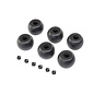 TLR / Team Losi LOS264003  Lean Bar Wheels & Stops (6): Promoto-MX