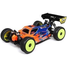 TLR / Team Losi TLR240018  Team Losi Racing 8IGHT Body Set, Clear, w/Decals: 8X, 8XE 2.0