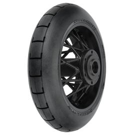 Proline Racing PRO1022-310  1/4 Supermoto Tire Rear MTD Black Wheel: PM-MX