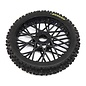 TLR / Team Losi LOS46004  Dunlop MX53 Front Tire Mounted, Black: PM-MX