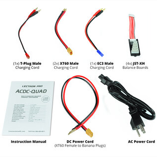 Common Sense RC ACDC-QUAD  Commen Sense Four-Port Multi-Chemistry Balancing Charger (LiPo/LiFe/LiHV/NiMH)