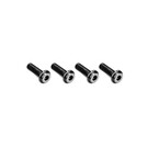 J Concepts JCO5039-2  JConcepts M3x10mm Top Hat Titanium Screw, Stealth Black, 4pc 50392