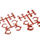 J Concepts JCO8137  RM2 Big Bore Shock Limiter Up-travel kit (24pc) Red