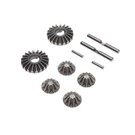 TLR / Team Losi TLR232099  Gear Set, G2 Gear Diff, Metal: 22