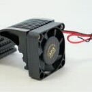 APS Racing APS91176K  APS 42mm Alum. Motor Heatsink Ver 3 w/SUPER22 Cooling Side Fan for 1:8 Motors