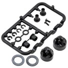 Xray XRA368052 XB2 , XT2 Alu Shock Cap-Nut With Vent Hole (2)