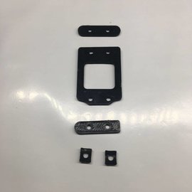 MRC Hobbies Products B6/B6D 2mm Gearbox Complete Shim Kit (Black)
