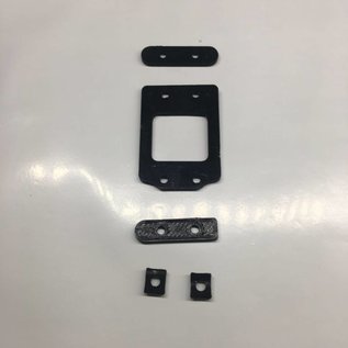 MRC Hobbies Products B6/B6D 2mm Gearbox Complete Shim Kit (Black)