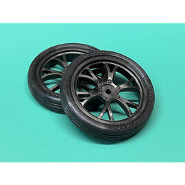 Excelerate RC 3DFX1091-LP-S-HA  Cyrul eXcelerate - LP Front PreMounted Hard Tire - Super V (2)