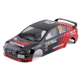 KillerBody KLR-48002  Advan Mitsubishi Lancer Evolution X Pre-Painted 1/10 Rally Body