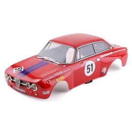 KillerBody KLR-48251  Red Alfa Romeo 2000 GTAm Pre-Painted 1/10 Touring Car Body