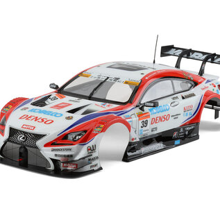 KillerBody KLR-48660  White/Red Denso Kobelco Sard RC F Pre-Painted 1/10 Touring Car Body