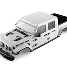KillerBody KLR-48765  White Jeep Gladiator 1/10 Rock Crawler Hard Body Kit (313mm Wheelbase))
