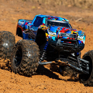 Traxxas TRA77086-4  Solar Flare X-MAXX 4x4, 8S Brushless Powered, Extreme Size Monster Truck