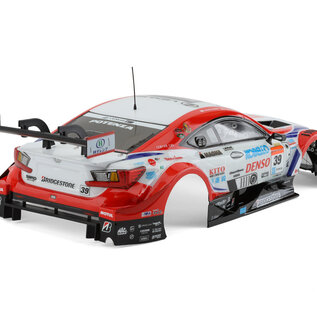 KillerBody KLR-48660  White/Red Denso Kobelco Sard RC F Pre-Painted 1/10 Touring Car Body