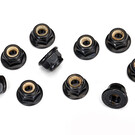 Traxxas TRA8347 Traxxas 4mm Flanged Nylon Serrated Locking Nut