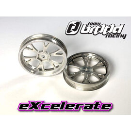 Excelerate RC BMAG-SVF-N  B-Mag Super-V Magnesium Front Rims - Natural (2)