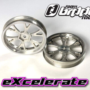 Excelerate RC BMAG-SVF-N  B-Mag Super-V Magnesium Front Rims - Natural (2)