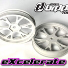 Excelerate RC XCE-0050-WH  B-Mag Super-V Magnesium Front Rims - White (2)  BMAG-SVF-W