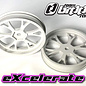 Excelerate RC BMAG-SVF-W  B-Mag Super-V Magnesium Front Rims - White