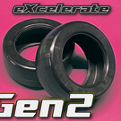 Excelerate RC 3DFX1014-G2-P  Cyrul eXcelerate Gen2 Rear Tire - Pink (2)