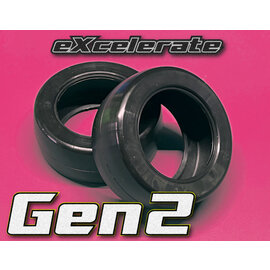 Cyrul 3DFX 3DFX1014-G2-P  Cyrul eXcelerate Gen2 Rear Tire - Pink (2)