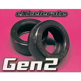 Excelerate RC 3DFX1014-G2-P  Cyrul eXcelerate Gen2 Rear Tire - Pink (2)