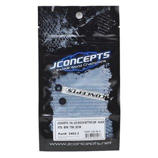 J Concepts JCO2492-2  Black Fin, VCS shock bottom cap B6.1 B64 SC6.1 T6.1 (2)